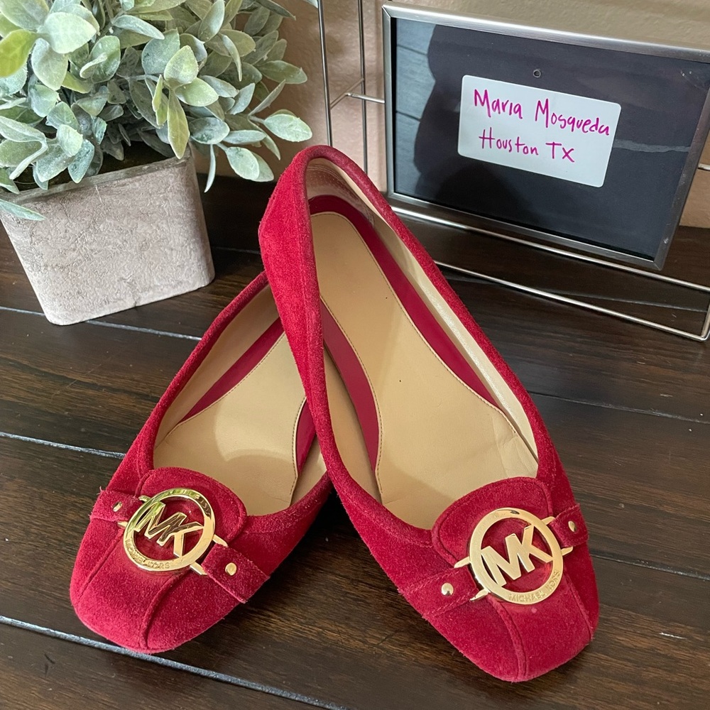 Michael Kors red shoes